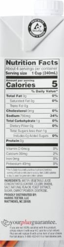Harris Teeter™ Fat Free Vegetable Stock Perspective: right
