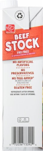 Harris Teeter Fat Free Beef Stock Perspective: right
