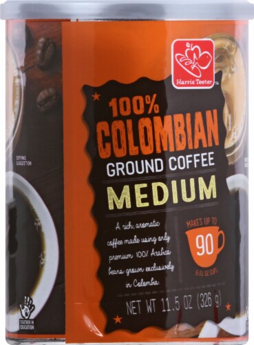 Harris Teeter 100% Colombian Medium Roast Ground Coffee Perspective: right