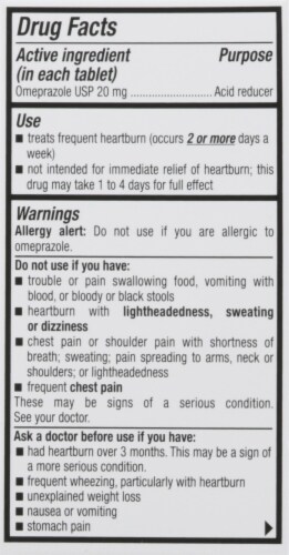 Harris Teeter™ Omeprazole Acid Reducer Tablets Perspective: right