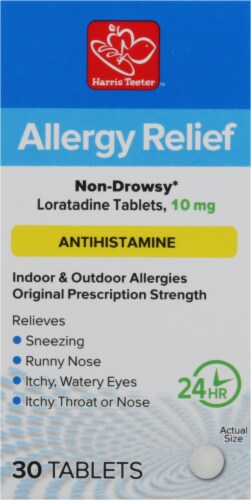 Harris Teeter™ Loratadine Tablets 10mg Perspective: right
