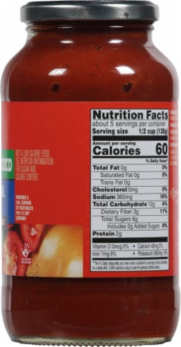 Harris Teeter™ No Sugar Added Traditional Recipe Pasta Sauce Perspective: right