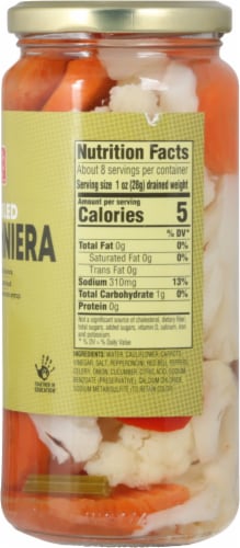 Harris Teeter Pickled Giardinera Perspective: right