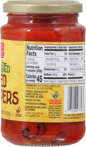 Harris Teeter Roasted Red Peppers Perspective: right
