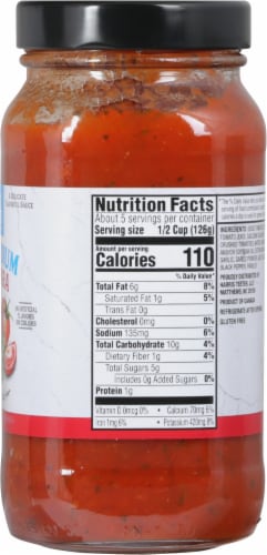 HT Traders™ Low Sodium Marinara Pasta Sauce Perspective: right