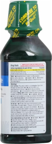 Harris Teeter™ Original NightTime Cold & Flu Relief Liquid Perspective: right