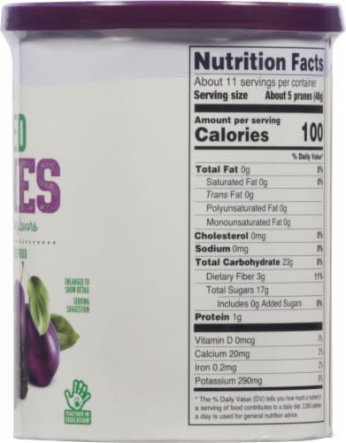 Harris Teeter Pitted Prune - Dried Fruit Perspective: right