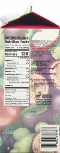 Harris Teeter™ Passion Fruit Juice Perspective: right
