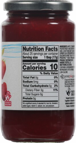 Harris Teeter Sugar Free Strawberry Preserves Perspective: right