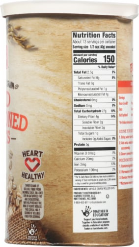 Harris Teeter™ 100% Whole Grain Old Fashioned Oats Perspective: right