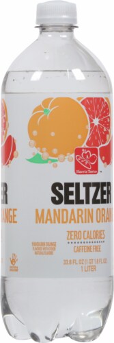 Harris Teeter™ Mandarin Orange Seltzer Perspective: right