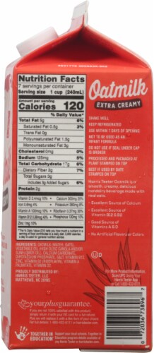 Harris Teeter™ Extra Creamy Oatmilk Perspective: right