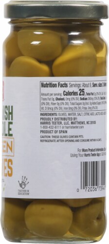 Spanish Whole Queen Olives Perspective: right