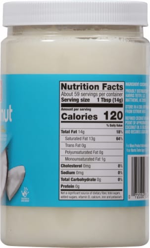 Harris Teeter™ Refined Coconut Oil Perspective: right