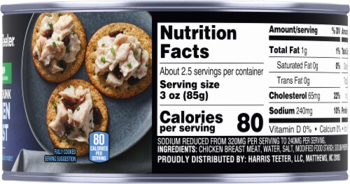 Harris Teeter® Chunk White Chicken Perspective: right