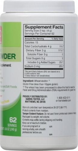 Harris Teeter™ Clear Fiber Powder Perspective: right