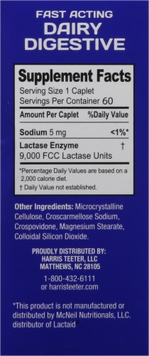 Harris Teeter™ Dairy Digestive Fast Supplement Perspective: right