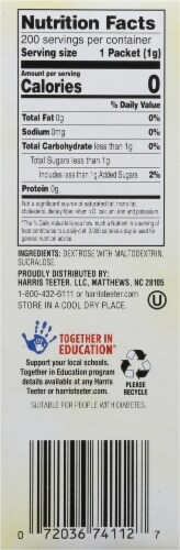 Harris Teeter™ Sucralose Sweetner Perspective: right