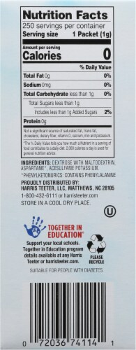 Harris Teeter™ Aspartame Sweetener Perspective: right