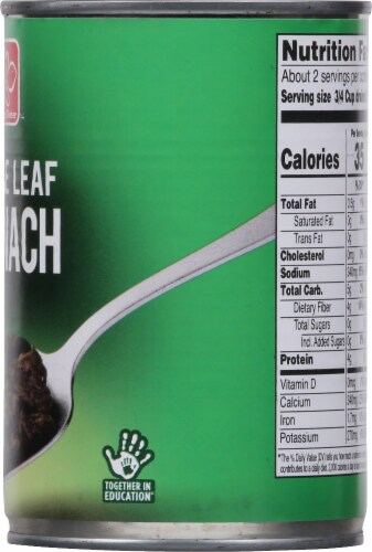 Harris Teeter™ Whole Leaf Spinach Perspective: right