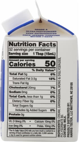 Harris Teeter™ Heavy Cream Perspective: right