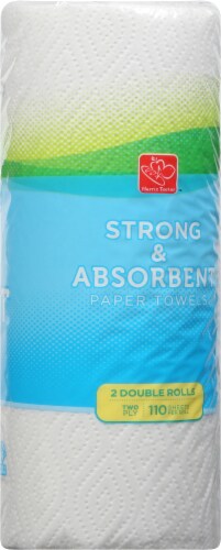 Harris Teeter™ Strong & Absorbent Paper Towels Double Rolls Perspective: right