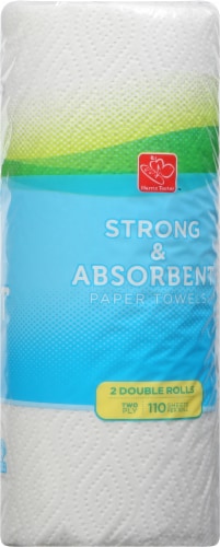 Harris Teeter™ Strong & Absorbent Paper Towels Double Rolls Perspective: right