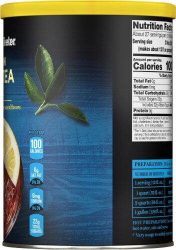 Harris Teeter® Lemon Iced Tea Mix Perspective: right