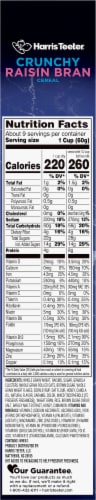 Harris Teeter Crunchy Raisin Bran Cereal Perspective: right