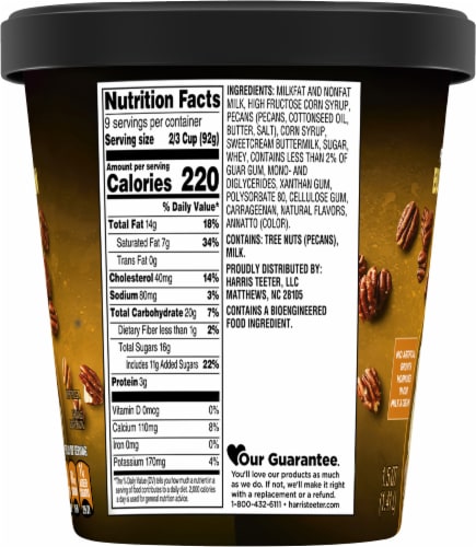 Harris Teeter® Premium Ice Cream Butter Pecan Perspective: right