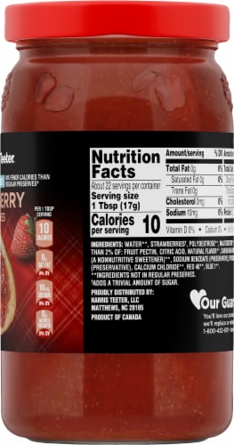 Harris Teeter® Sugar Free Strawberry Preserves Perspective: right