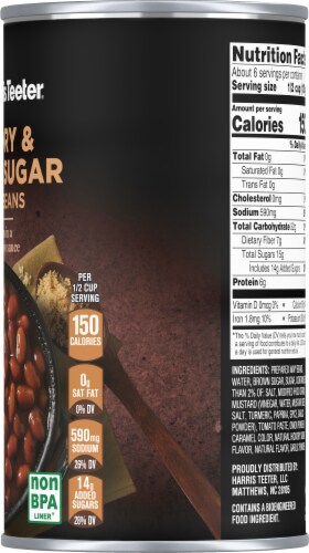 Harris Teeter® Hickory & Brown Sugar Baked Beans Perspective: right