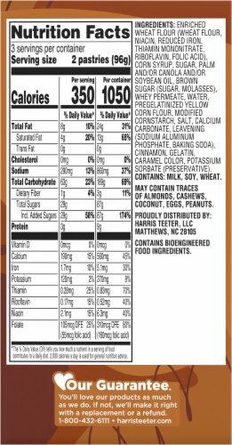Harris Teeter Brown Sugar Cinnamon Toaster Pastries Perspective: right