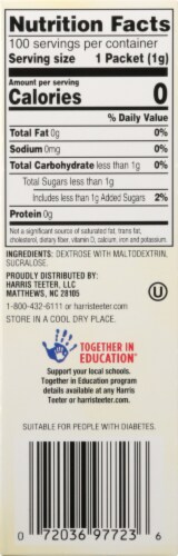 Harris Teeter™ Sucralose Zero Calorie Sweetener Perspective: right