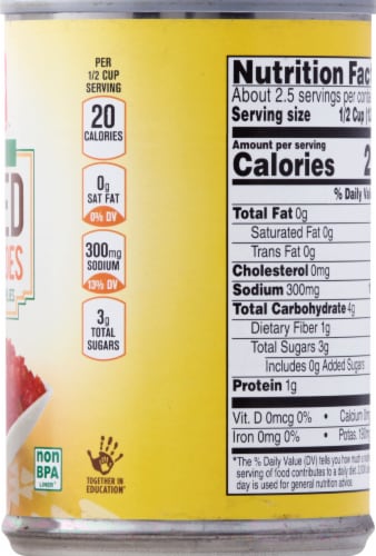 Harris Teeter™ Mild Diced Tomatoes with Green Chilies Perspective: right