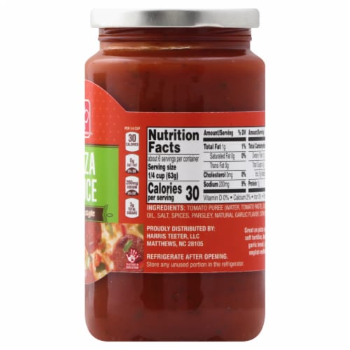 Harris Teeter™ Parlor Style Pizza Sauce Perspective: right