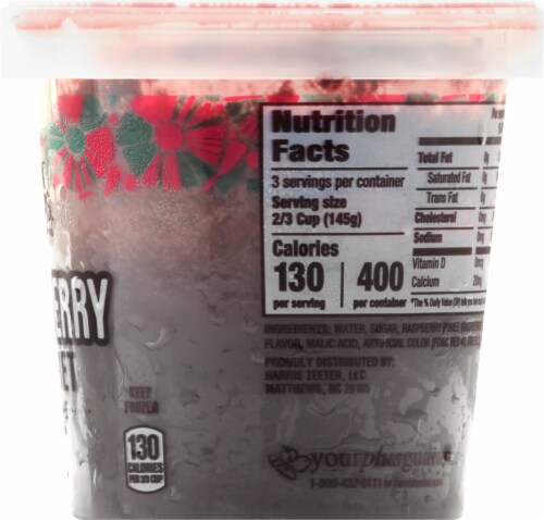 Harris Teeter™ Raspberry Sorbet Perspective: right