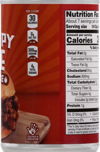 Harris Teeter™ Sloppy Joe Sauce Perspective: right