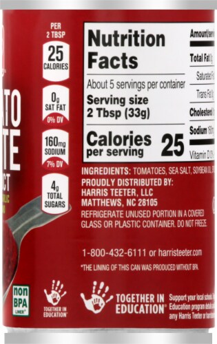 Harris Teeter™ Tomato Paste Perspective: right