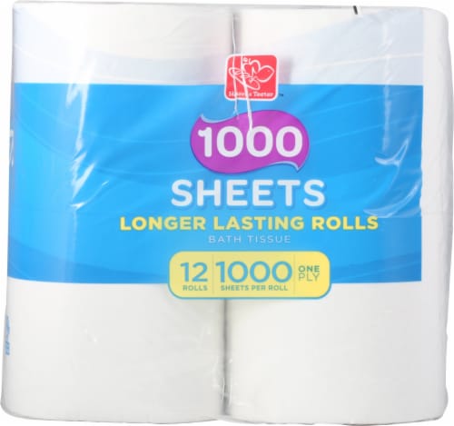 Harris Teeter™ Longer Lasting Rolls Toilet Paper Perspective: right