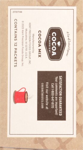 Cocoa Classics Raspberry & Chocolate Cocoa Mix Perspective: right