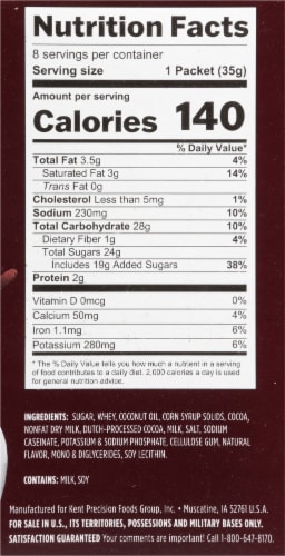Candy Shop Cocoa Hershey's Milk Chocolate Naturally Flavored Cocoa Mix Perspective: right