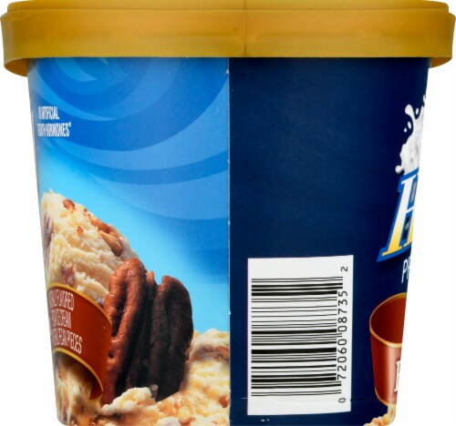 Holand Dairy Premium Butter Pecan Ice Cream Tub Perspective: right