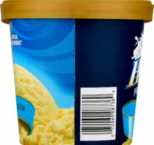 Hiland Premium Vanilla Ice Cream Tub Perspective: right