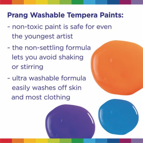 Prang® Liquid Tempera Paint - Black Perspective: right