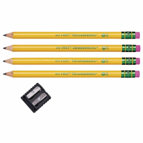 Ticonderoga® My First® #2 Pencils with Sharpener Perspective: right