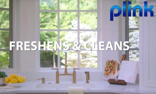 Compac Home™ Plink® Lemon Garbage Disposal Fresh Cleaner and Deodorizer Perspective: right