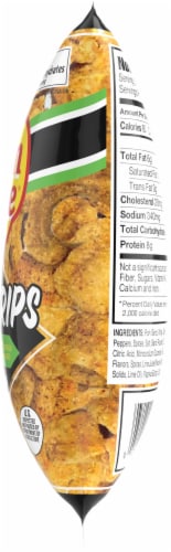 Golden Flake® Chili Lime Super Strips Fried Pork Skins Perspective: right