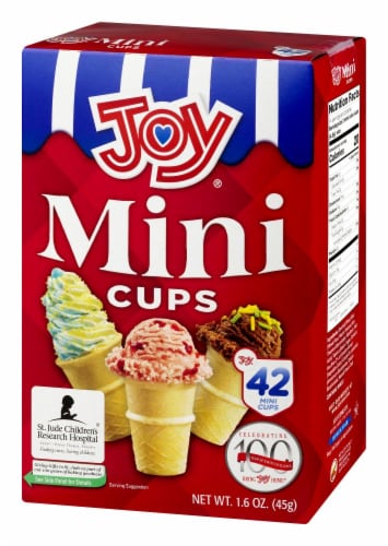 Joy® Mini Cups Perspective: right