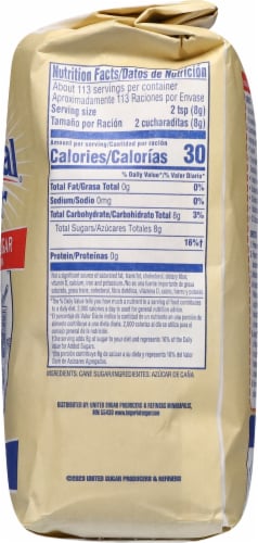 Imperial Pure Granulated Cane Sugar Perspective: right